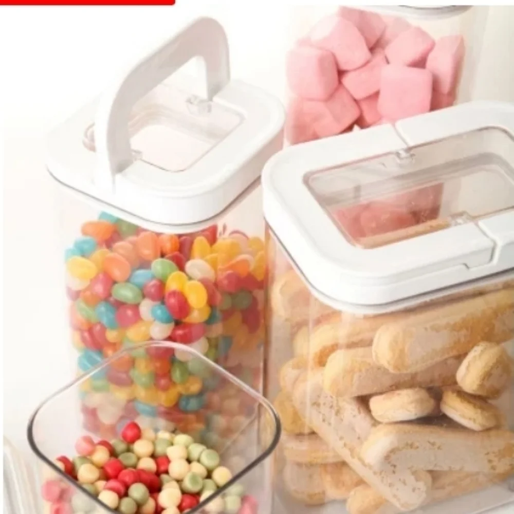 Fliplock container Oversize Rectangular  set Of 4 With Interchangeable Lid